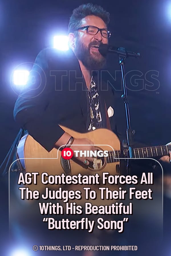 AGT Contestant Forces All The Judges To Their Feet With His Beautiful “Butterfly Song”
