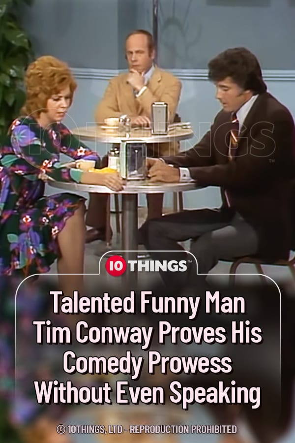 Talented Funny Man Tim Conway Proves His Comedy Prowess Without Even Speaking