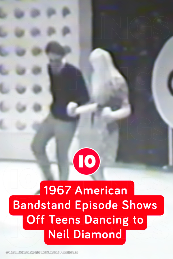 1967 American Bandstand Episode Shows Off Teens Dancing to Neil Diamond
