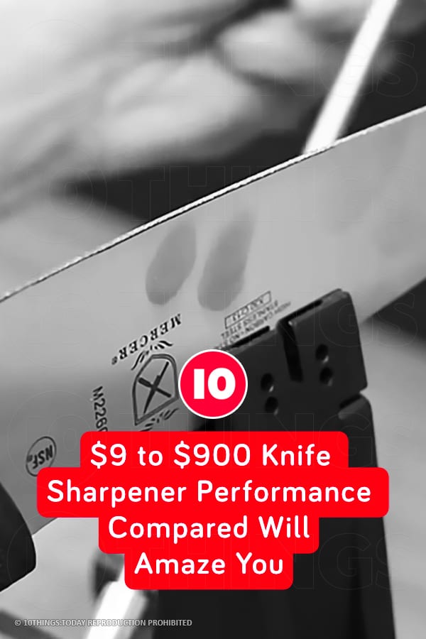$9 to $900 Knife Sharpener Performance Compared Will Amaze You