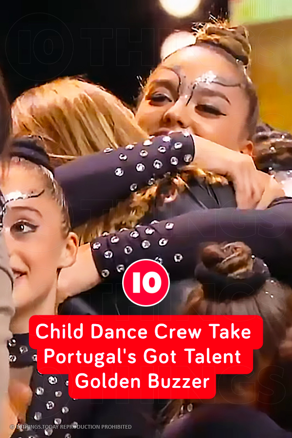 Child Dance Crew Take Portugal\'s Got Talent Golden Buzzer