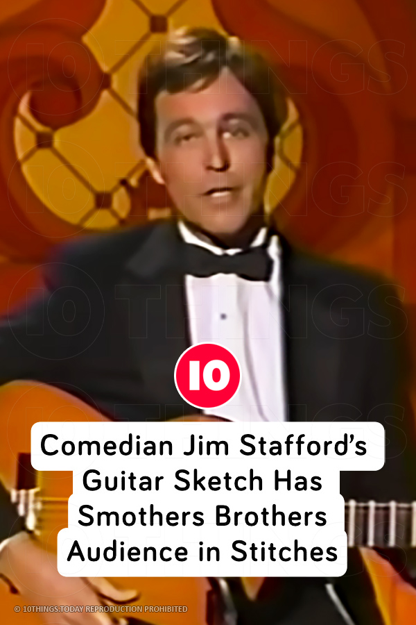 Comedian Jim Stafford’s Guitar Sketch Has Smothers Brothers Audience in Stitches