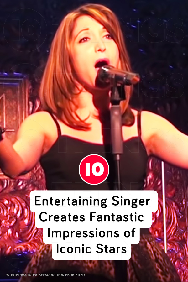Entertaining Singer Creates Fantastic Impressions of Iconic Stars