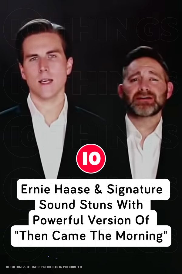 Ernie Haase & Signature Sound Stuns With Powerful Version Of \