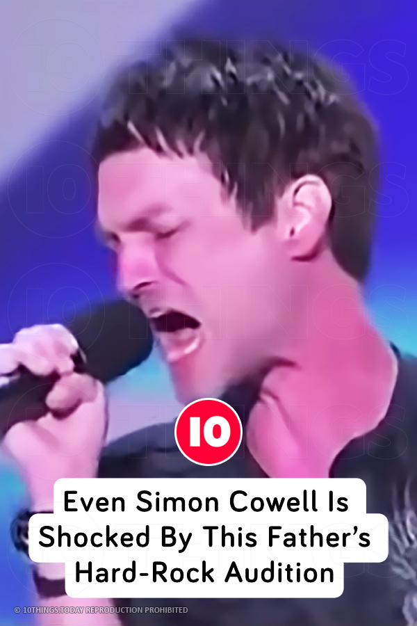 Even Simon Cowell Is Shocked By This Father’s Hard-Rock Audition