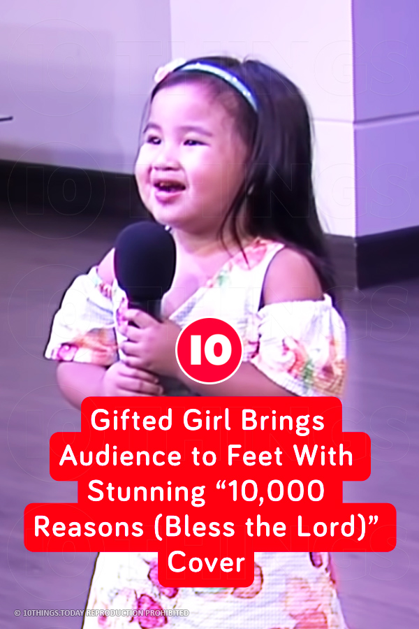Gifted Girl Brings Audience to Feet With Stunning “10,000 Reasons (Bless the Lord)” Cover