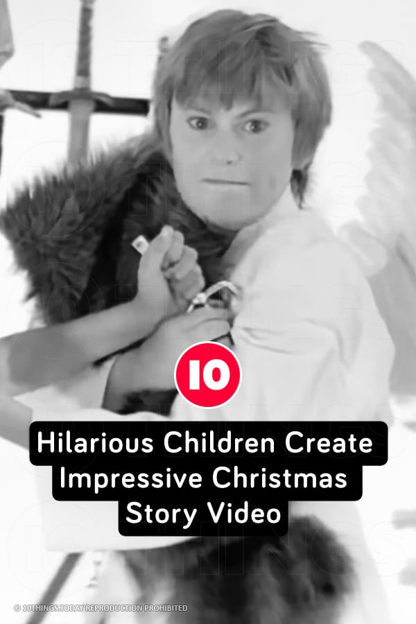 Hilarious Children Create Impressive Christmas Story Video