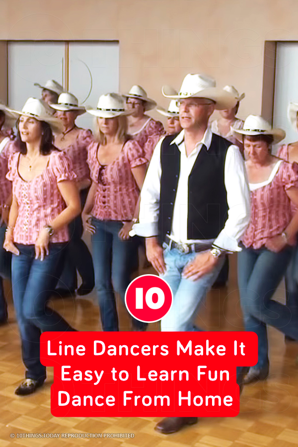 Line Dancers Make It Easy to Learn Fun Dance From Home