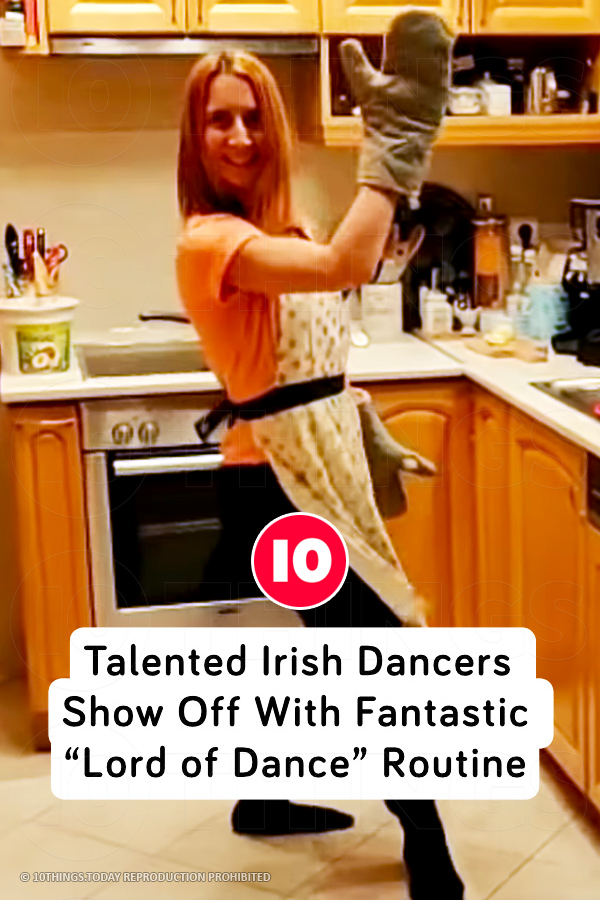 Talented Irish Dancers Show Off With Fantastic “Lord of Dance” Routine