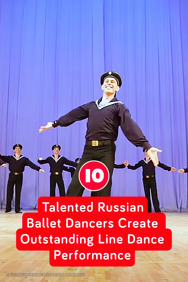 Talented Russian Ballet Dancers Create Outstanding Line Dance Performance