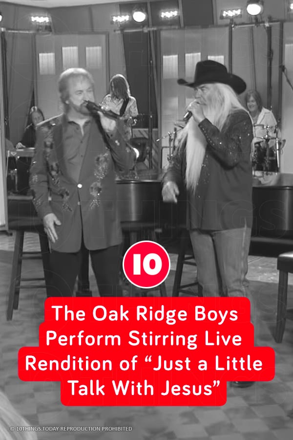 The Oak Ridge Boys Perform Stirring Live Rendition of “Just a Little Talk With Jesus”
