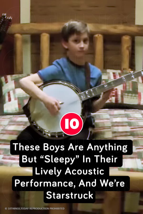 These Boys Are Anything But “Sleepy” In Their Lively Acoustic Performance, And We’re Starstruck