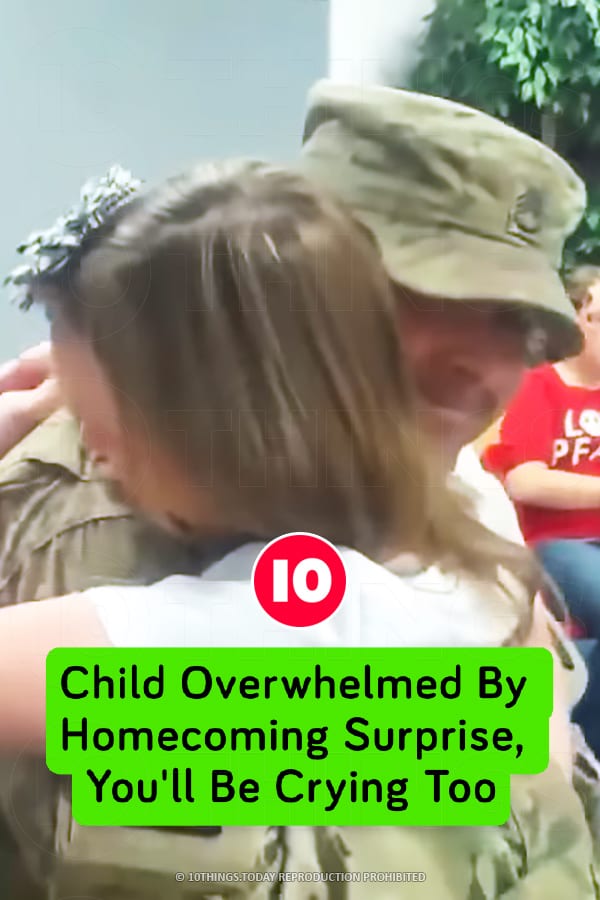Child Overwhelmed By Homecoming Surprise, You\'ll Be Crying Too