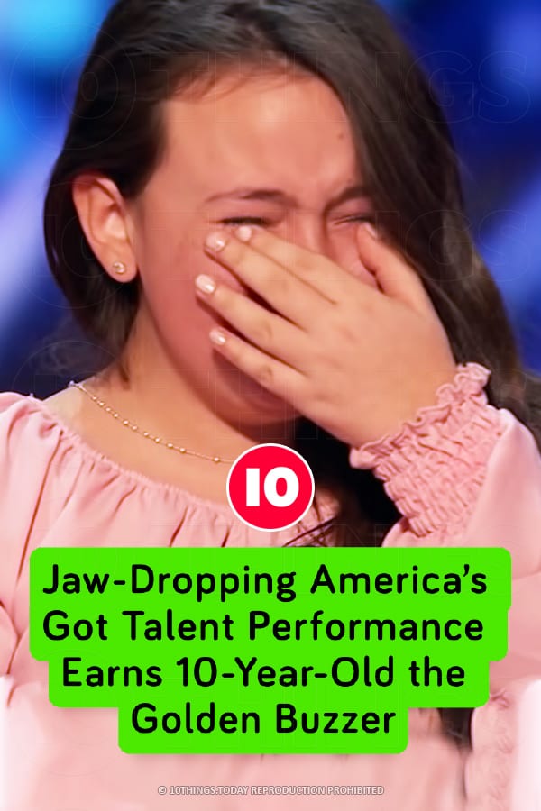 Jaw-Dropping America’s Got Talent Performance Earns 10-Year-Old the Golden Buzzer