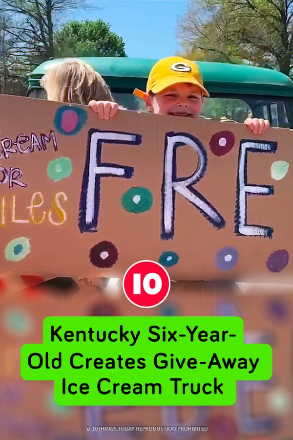 Kentucky Six-Year-Old Creates Give-Away Ice Cream Truck
