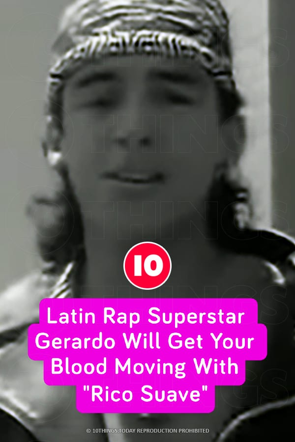 Latin Rap Superstar Gerardo Will Get Your Blood Moving With \
