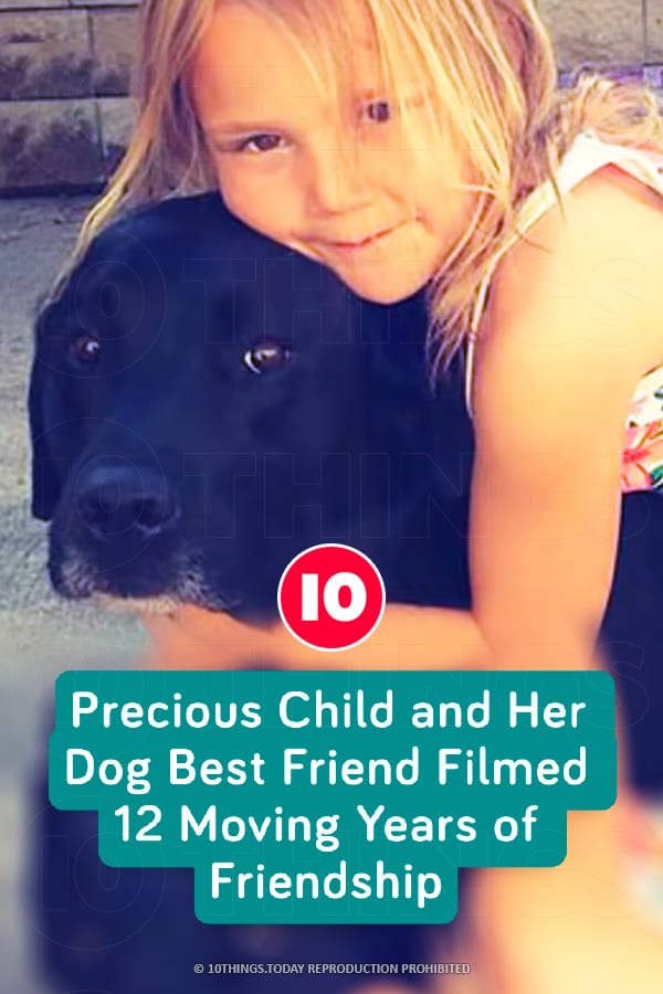 Precious Child and Her Dog Best Friend Filmed 12 Moving Years of Friendship