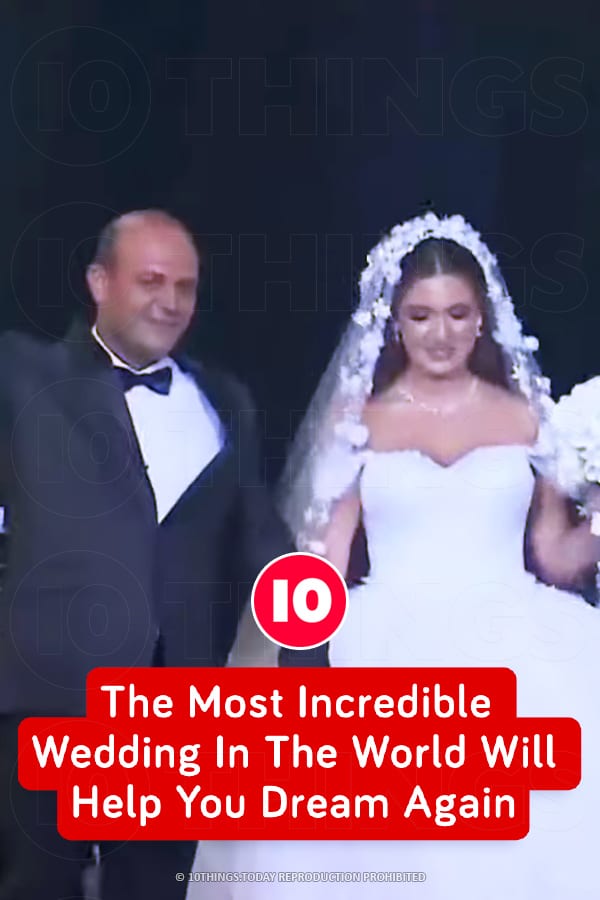 The Most Incredible Wedding In The World Will Help You Dream Again