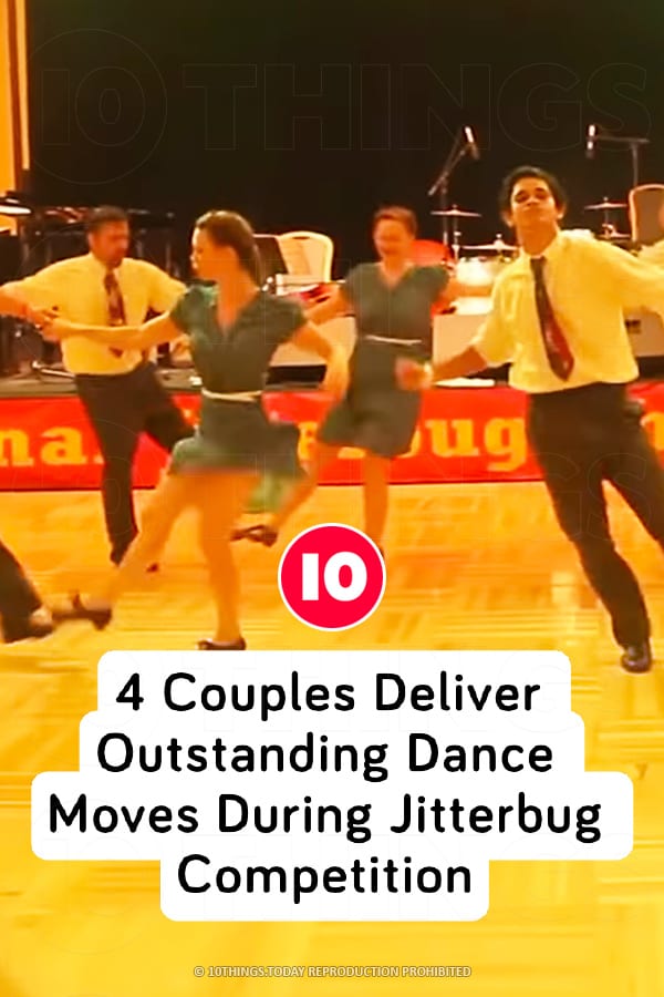 4 Couples Deliver Outstanding Dance Moves During Jitterbug Competition