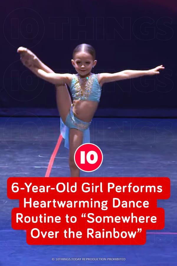 6-Year-Old Girl Performs Heartwarming Dance Routine to “Somewhere Over the Rainbow”