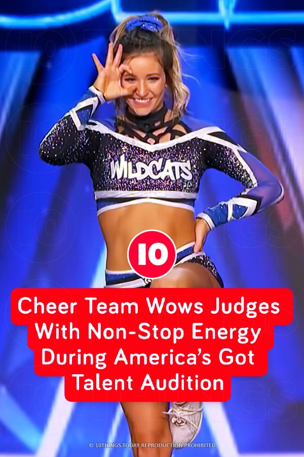 Cheer Team Wows Judges With Non-Stop Energy During America’s Got Talent Audition