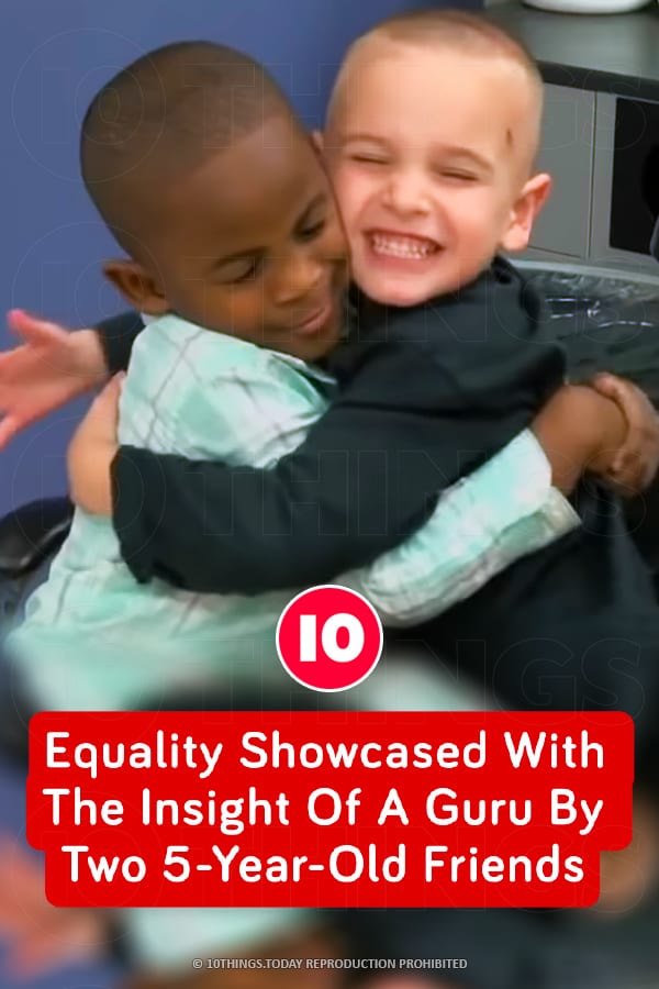 Equality Showcased With The Insight Of A Guru By Two 5-Year-Old Friends