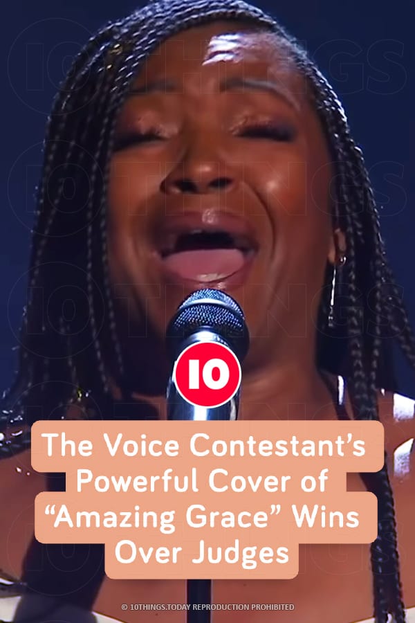 The Voice Contestant’s Powerful Cover of “Amazing Grace” Wins Over Judges