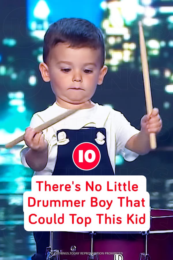 There\'s No Little Drummer Boy That Could Top This Kid