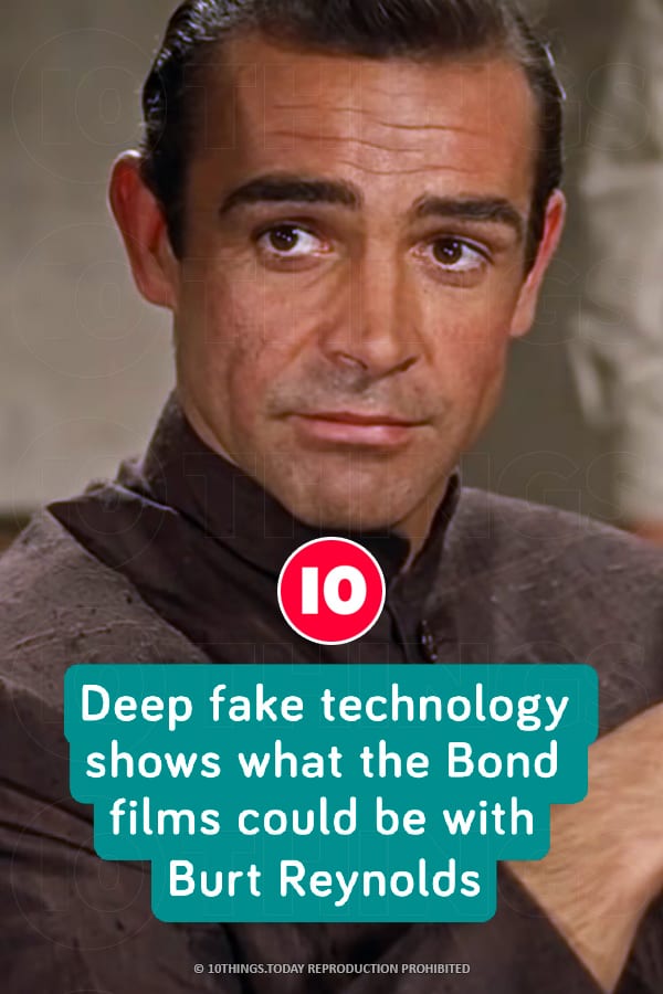 Deep fake technology shows what the Bond films could be with Burt Reynolds