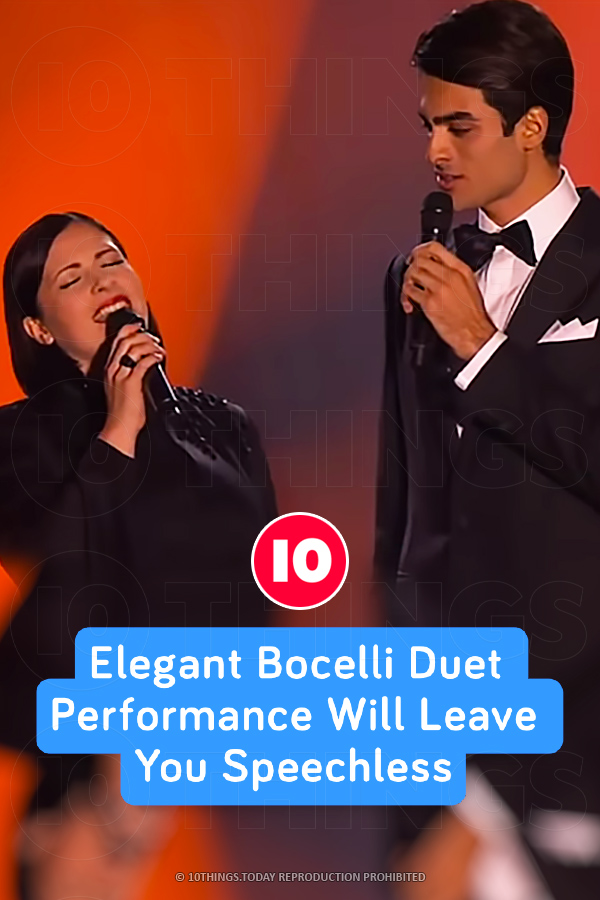 Elegant Bocelli Duet Performance Will Leave You Speechless