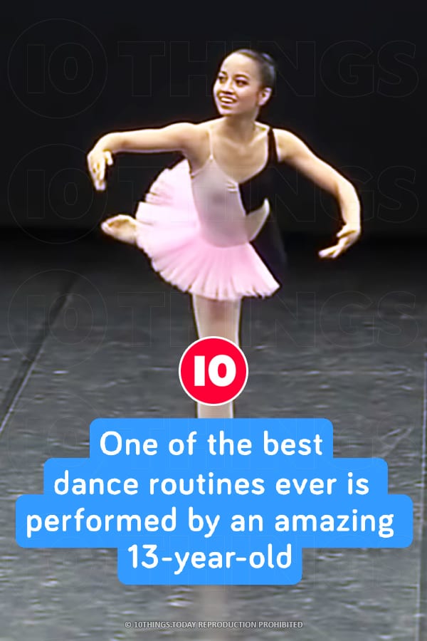One of the best dance routines ever is performed by an amazing 13-year-old