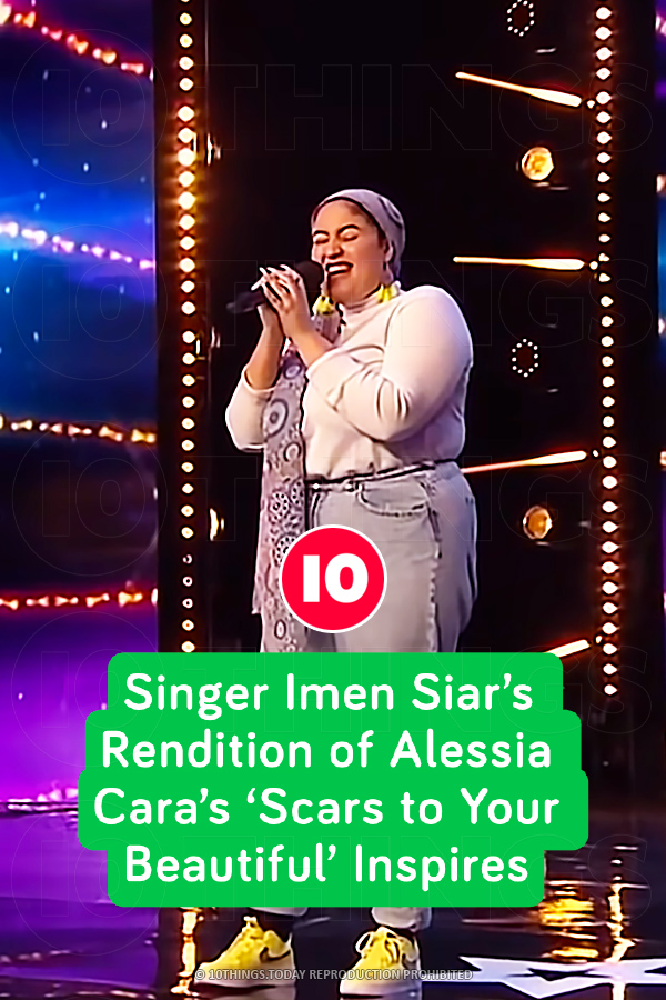 Singer Imen Siar’s Rendition of Alessia Cara’s ‘Scars to Your Beautiful’ Inspires