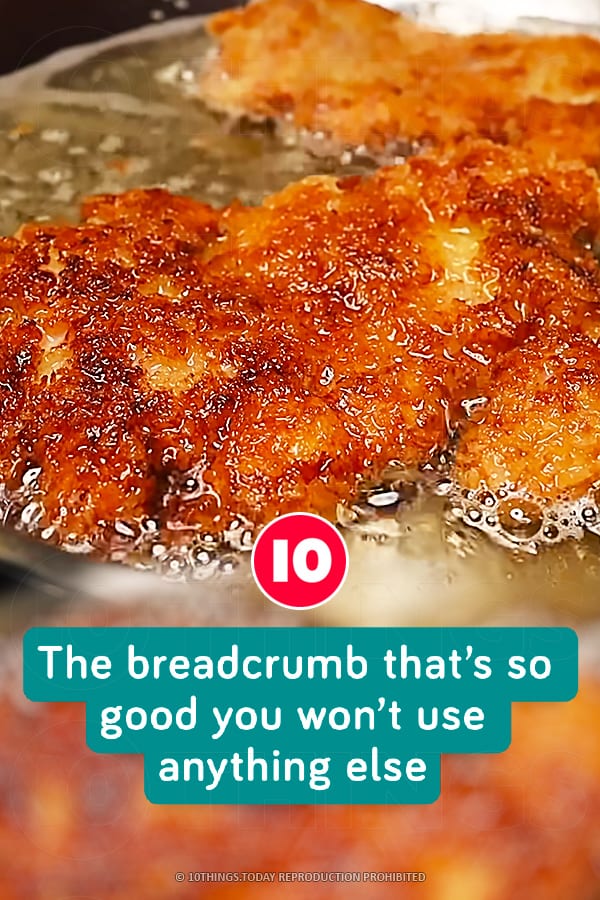 The breadcrumb that’s so good you won’t use anything else