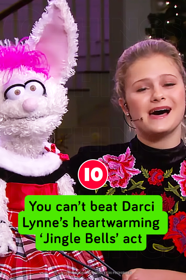 You can’t beat Darci Lynne’s heartwarming ‘Jingle Bells’ act