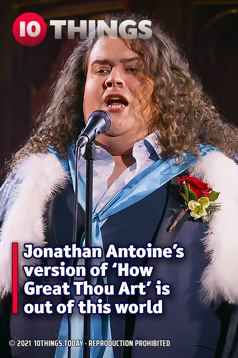 Jonathan Antoine’s version of ‘How Great Thou Art’ is out of this world