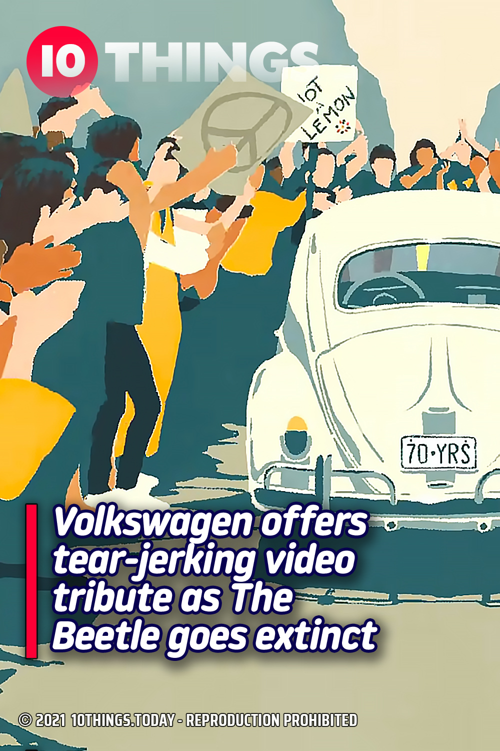 Volkswagen offers tear-jerking video tribute as The Beetle goes extinct