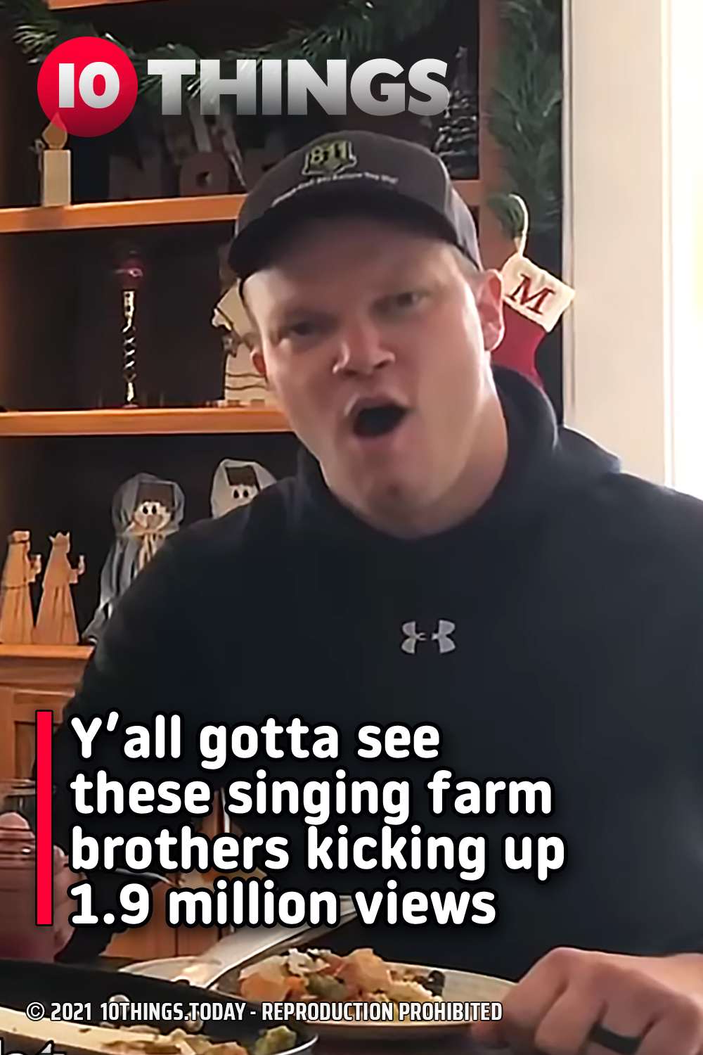 Y’all gotta see these singing farm brothers kicking up 1.9 million views