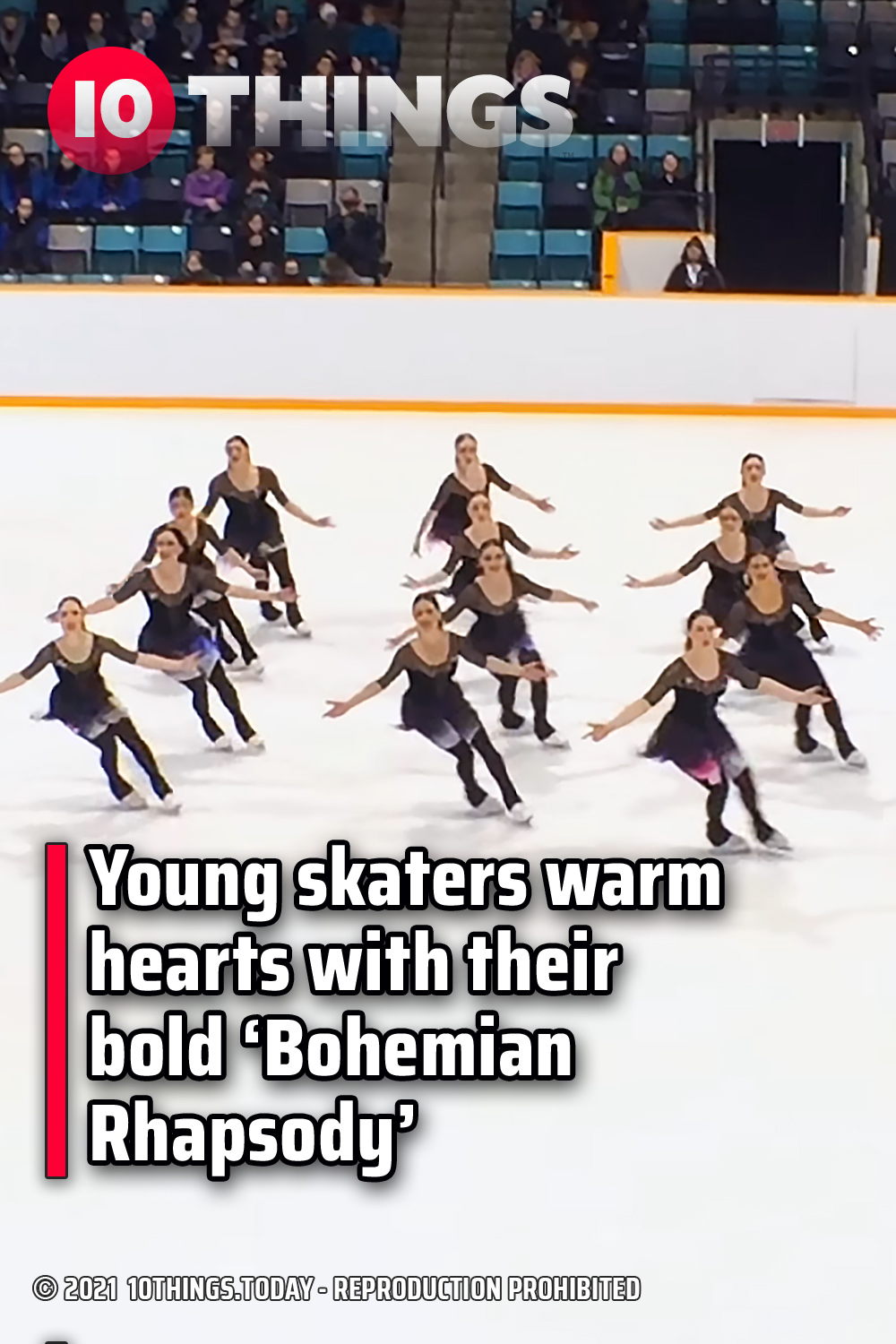 Young skaters warm hearts with their bold ‘Bohemian Rhapsody’