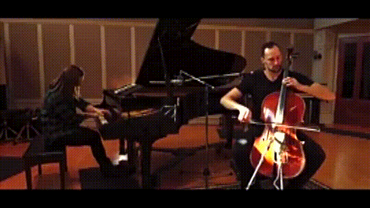 ‘The Scientist’ by Coldplay gets an uplifting rendition by cello and piano