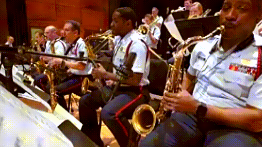 89-year-old Doc Severinsen just wants to be happy with the United States Coast Guard band.