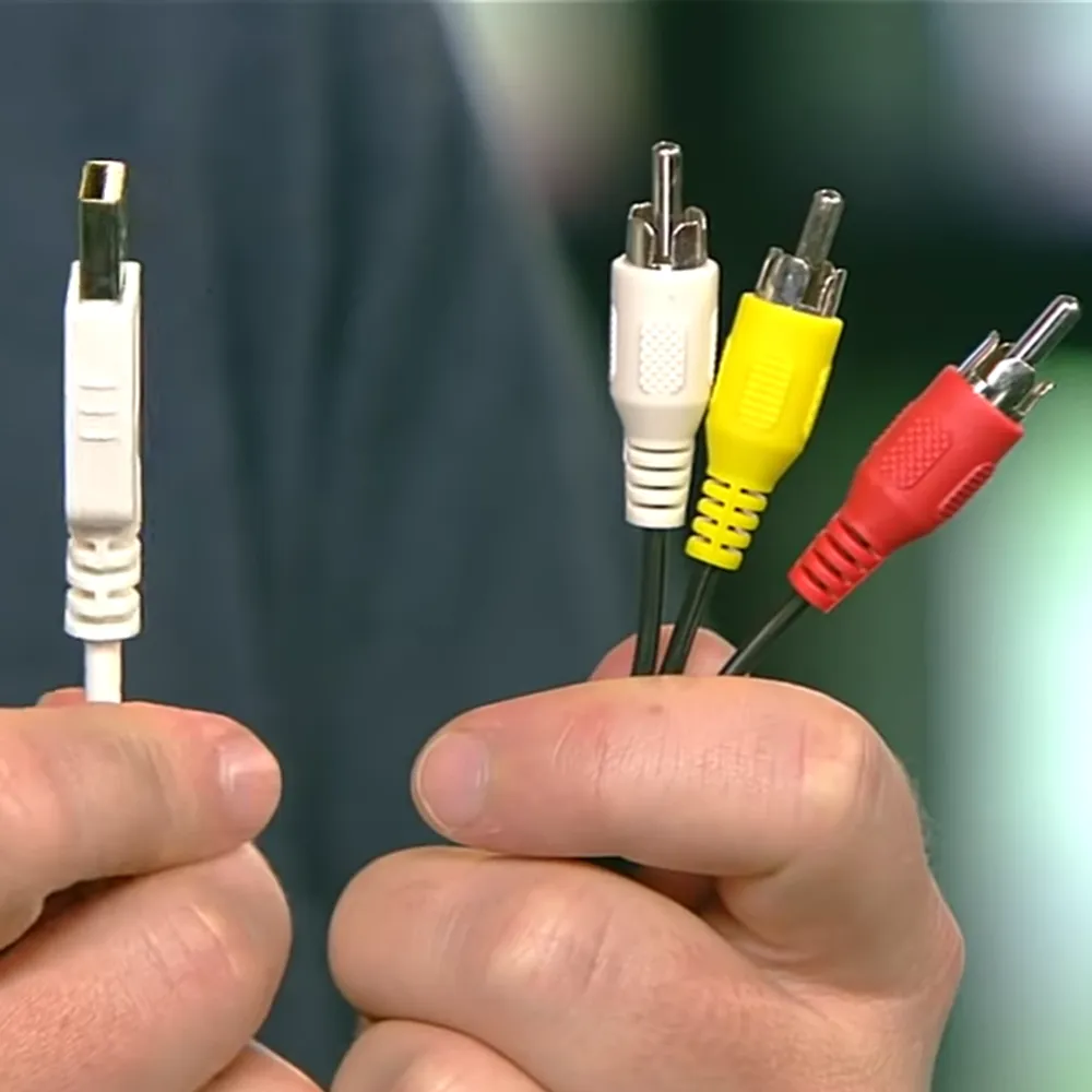 RCA Cables to transfer VHS to computer